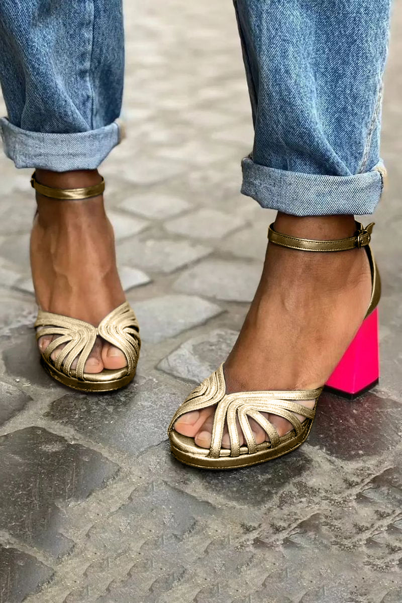 JULIA – RADIANT GLAM BLOCK HEELS