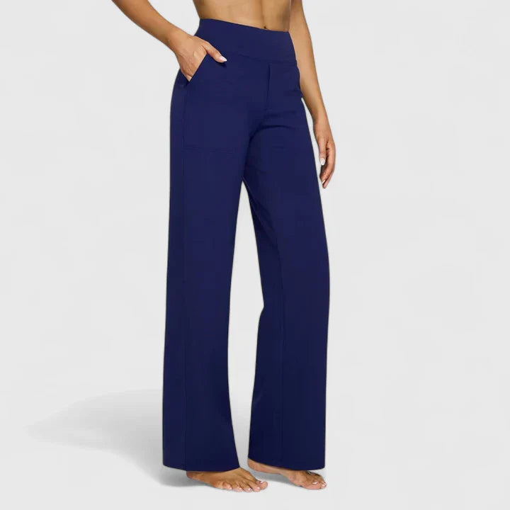 MORGAN – RELAXED FLOW WIDE-LEG PANTS
