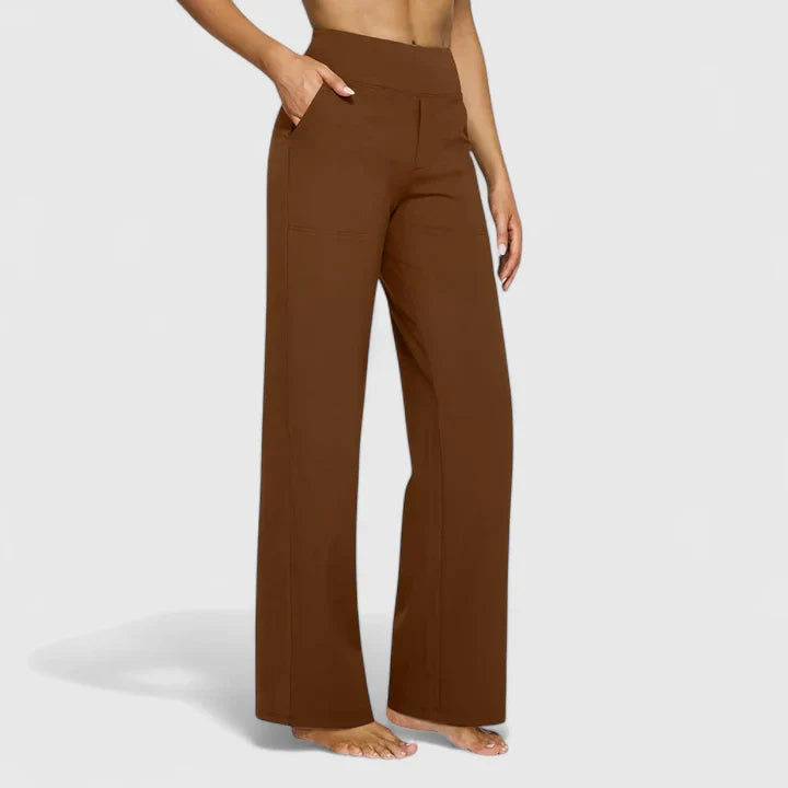 MORGAN – RELAXED FLOW WIDE-LEG PANTS
