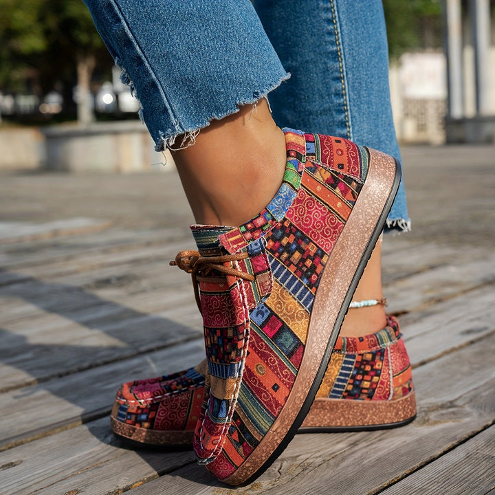 ARIA – VIBRANT PATCHWORK LOAFERS