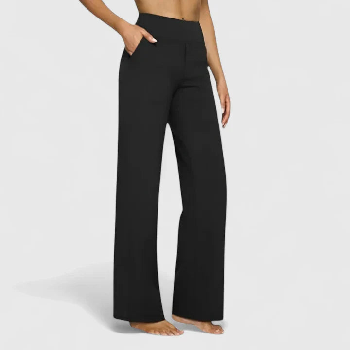 MORGAN – RELAXED FLOW WIDE-LEG PANTS