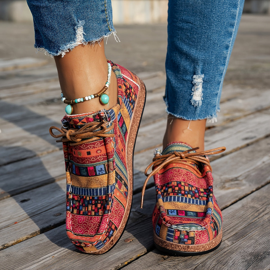 ARIA – VIBRANT PATCHWORK LOAFERS