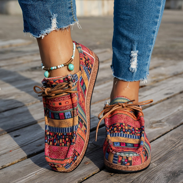 ARIA – VIBRANT PATCHWORK LOAFERS