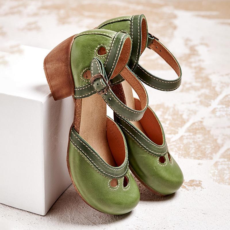 LUCY – RETRO CHARM MARY JANE HEELS