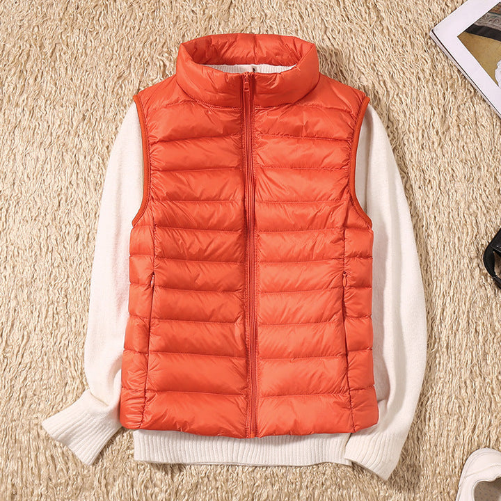 LAUREN – LIGHTWEIGHT QUILTED PUFFER VEST
