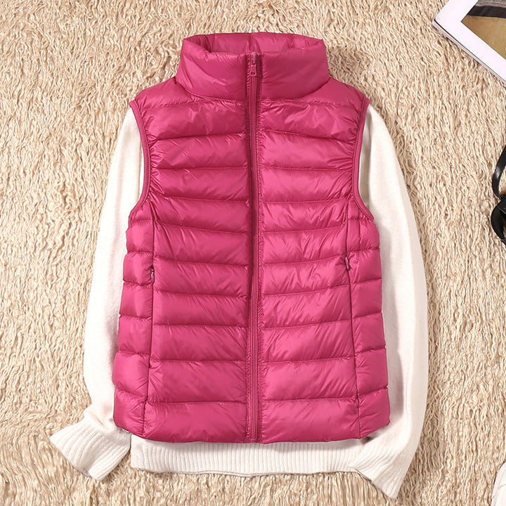 LAUREN – LIGHTWEIGHT QUILTED PUFFER VEST