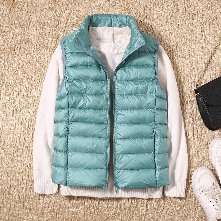 LAUREN – LIGHTWEIGHT QUILTED PUFFER VEST