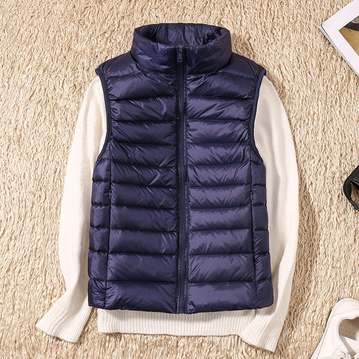 LAUREN – LIGHTWEIGHT QUILTED PUFFER VEST