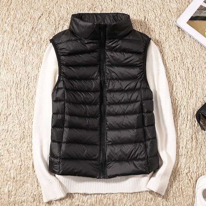 LAUREN – LIGHTWEIGHT QUILTED PUFFER VEST