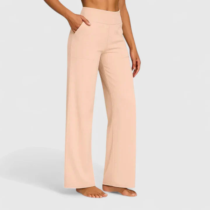 MORGAN – RELAXED FLOW WIDE-LEG PANTS