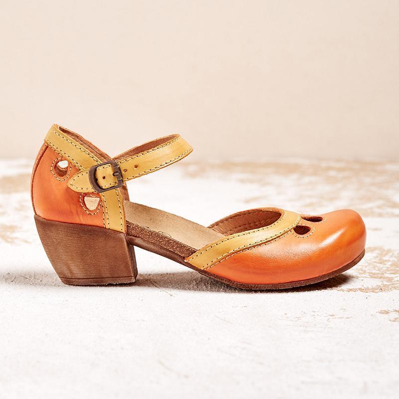 LUCY – RETRO CHARM MARY JANE HEELS
