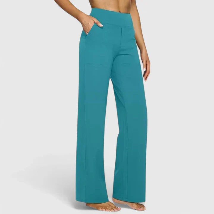 MORGAN – RELAXED FLOW WIDE-LEG PANTS