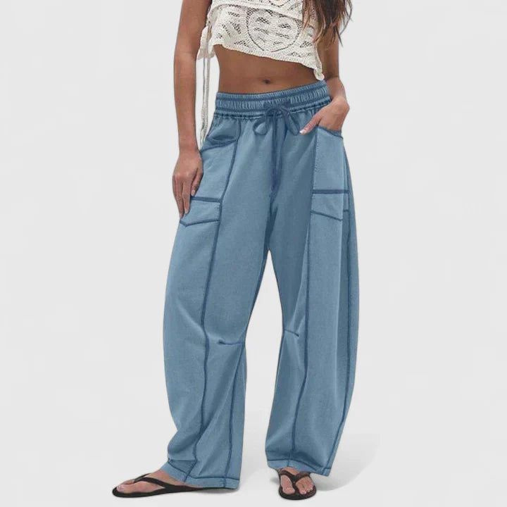 JULIA – RELAXED FLOW DRAWSTRING PANTS