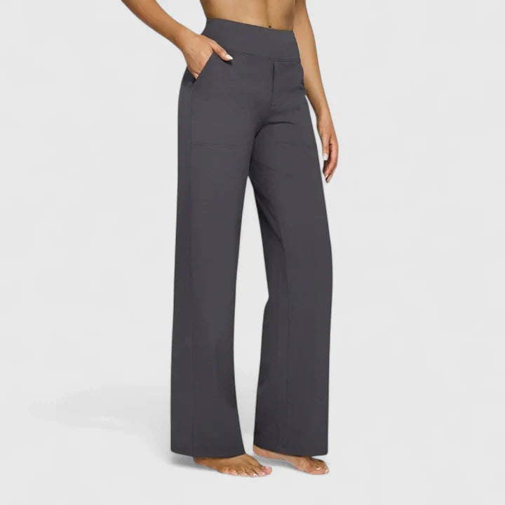 MORGAN – RELAXED FLOW WIDE-LEG PANTS