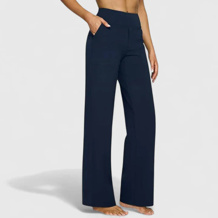 MORGAN – RELAXED FLOW WIDE-LEG PANTS