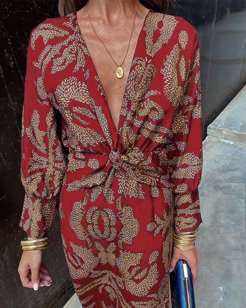 SELENA – REGAL CHIC KNOT DRESS