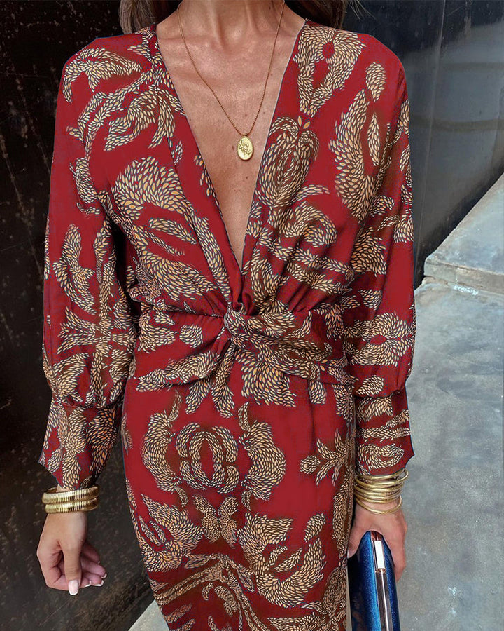 SELENA – REGAL CHIC KNOT DRESS