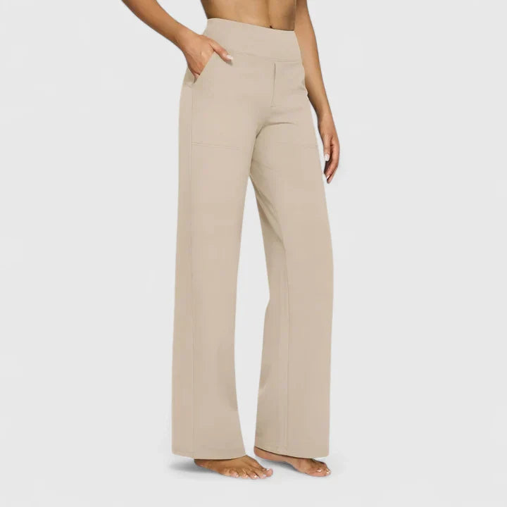 MORGAN – RELAXED FLOW WIDE-LEG PANTS