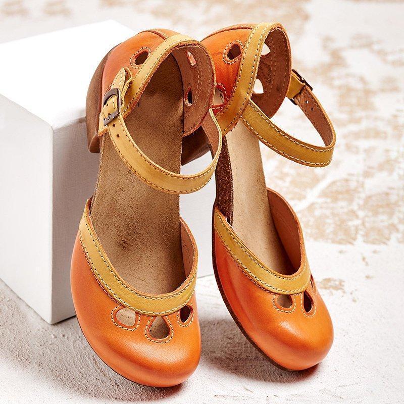 LUCY – RETRO CHARM MARY JANE HEELS