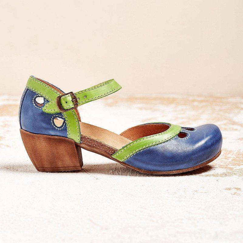 LUCY – RETRO CHARM MARY JANE HEELS