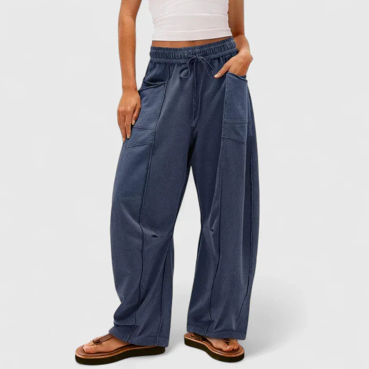 JULIA – RELAXED FLOW DRAWSTRING PANTS