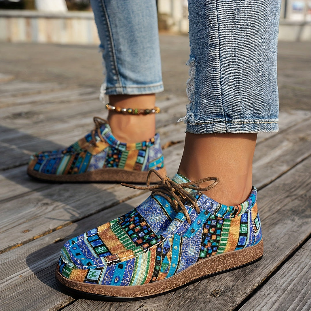 ARIA – VIBRANT PATCHWORK LOAFERS