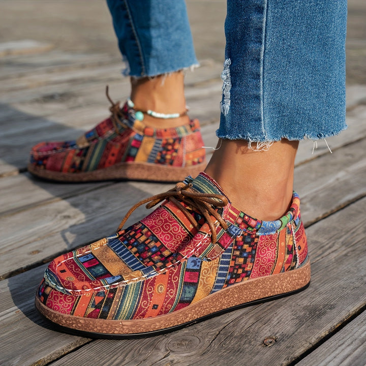 ARIA – VIBRANT PATCHWORK LOAFERS
