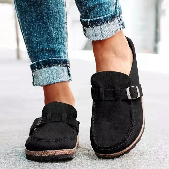 HAILEY – RELAXED BUCKLE LOAFERS