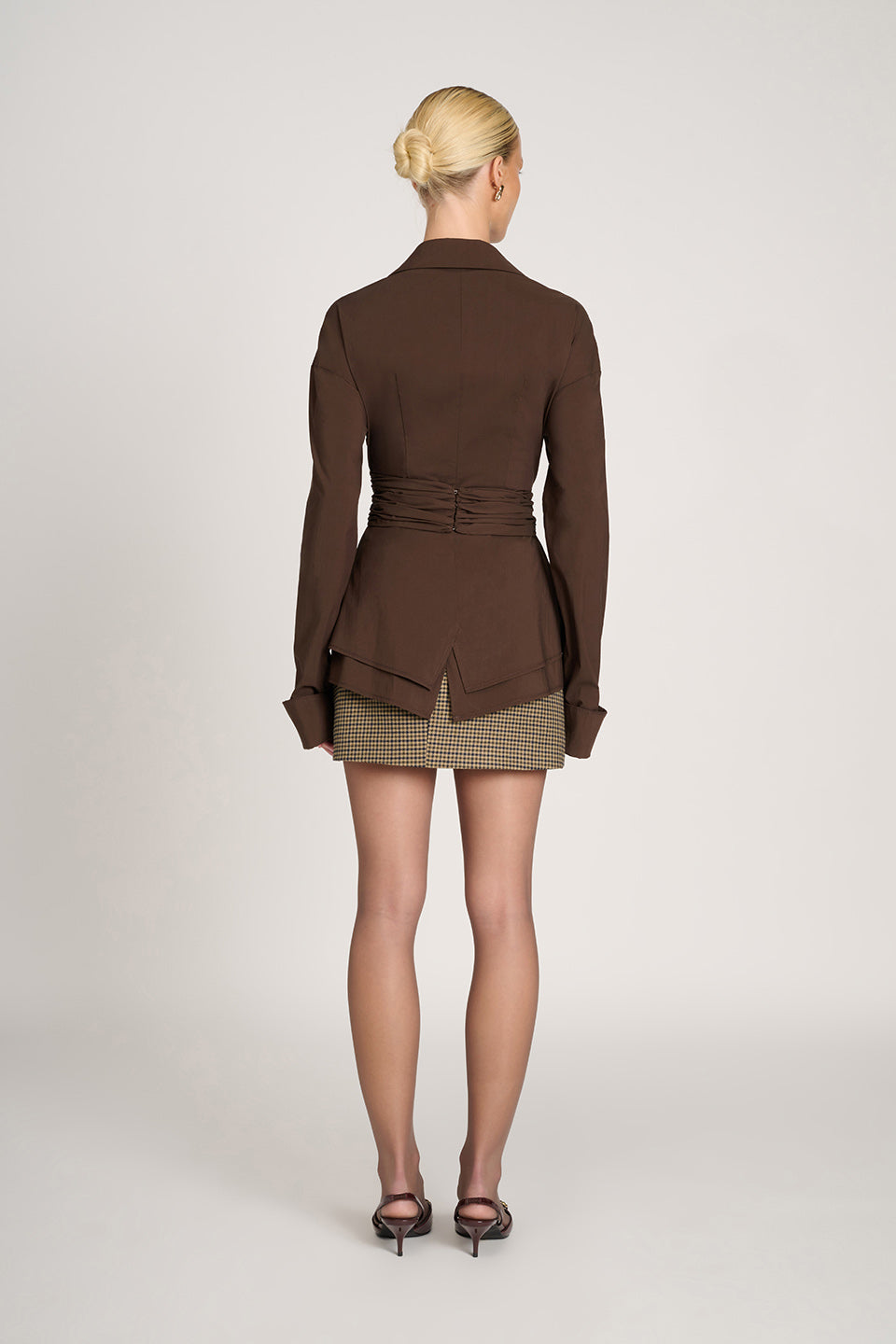 EVELYN – MODERN STRUCTURED SHIRT DRESS