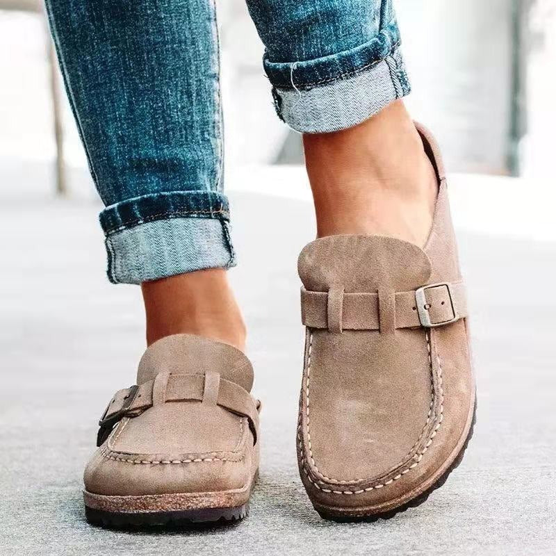 HAILEY – RELAXED BUCKLE LOAFERS
