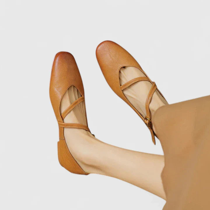 CLARA – TIMELESS CHARM MARY JANE FLATS