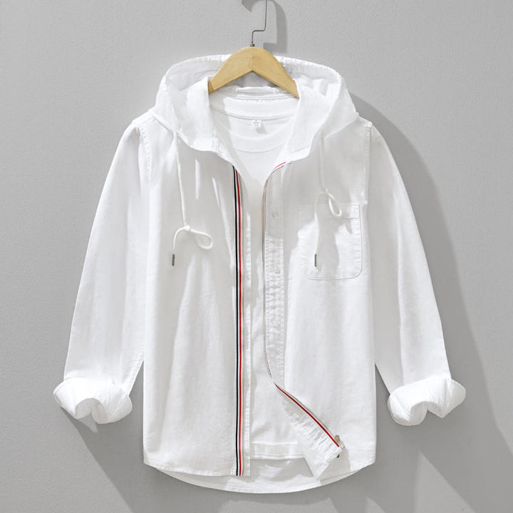 LAYLA – BREEZY RUFFLE HEM SHIRT