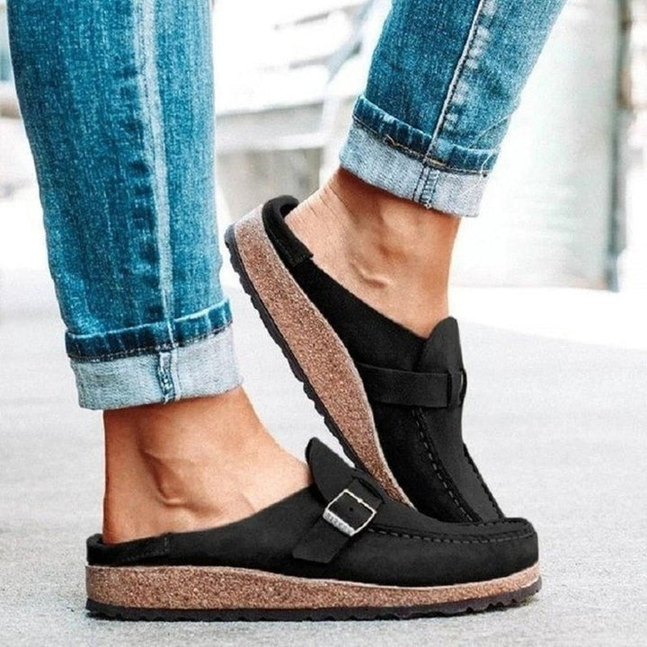 HAILEY – RELAXED BUCKLE LOAFERS