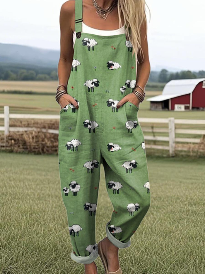 ZIRELIA – BOTANICAL WIDE-LEG JUMPSUIT