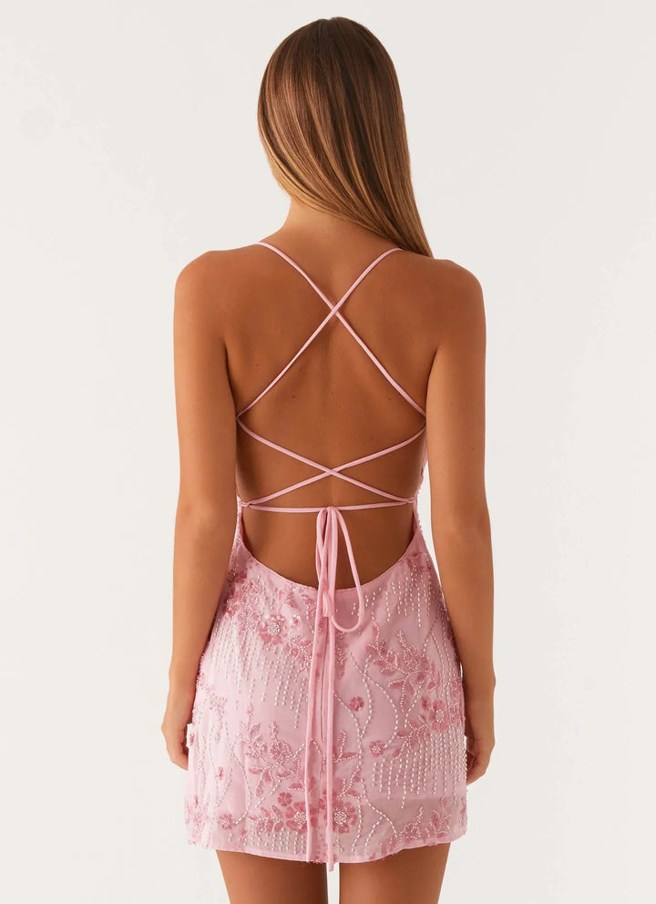 ISABELLA – GLAM SEQUIN MINI DRESS
