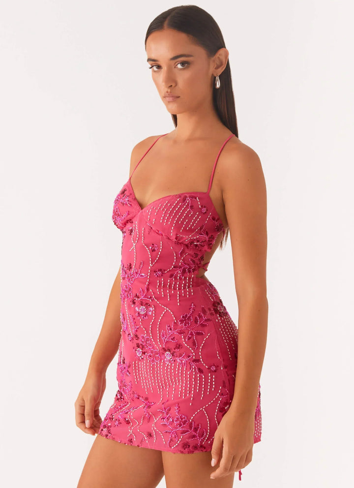 ISABELLA – GLAM SEQUIN MINI DRESS