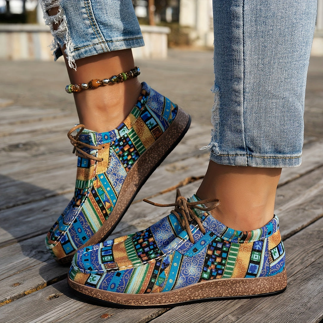 ARIA – VIBRANT PATCHWORK LOAFERS