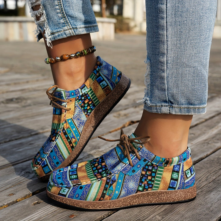 ARIA – VIBRANT PATCHWORK LOAFERS