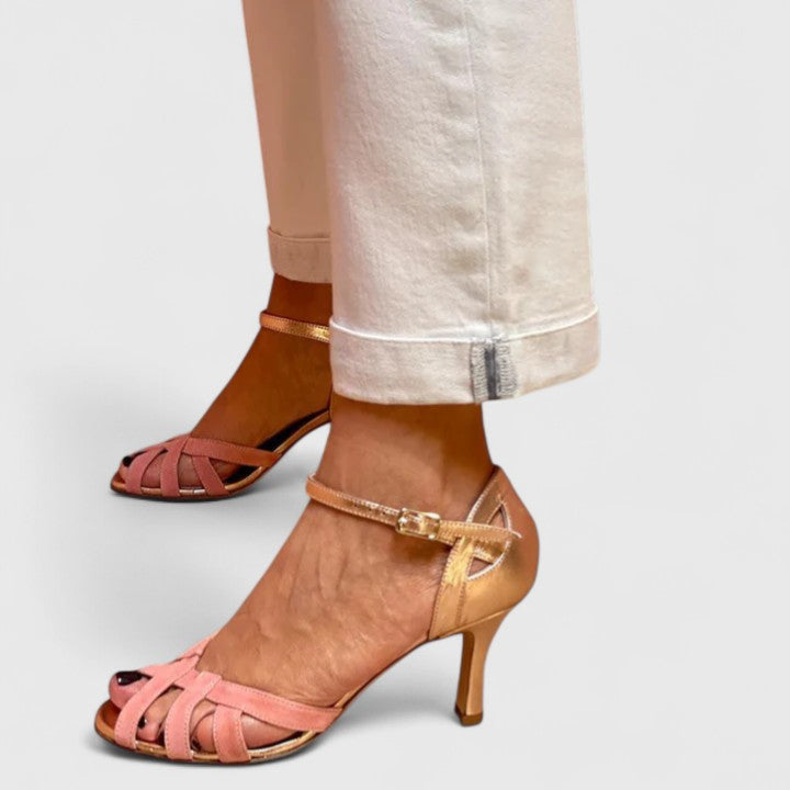 ARIEL – STRAPPY ELEGANCE HEELED SANDALS