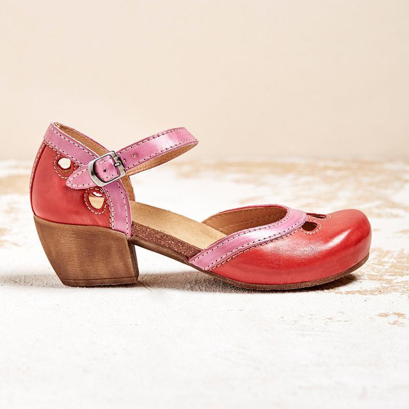 LUCY – RETRO CHARM MARY JANE HEELS