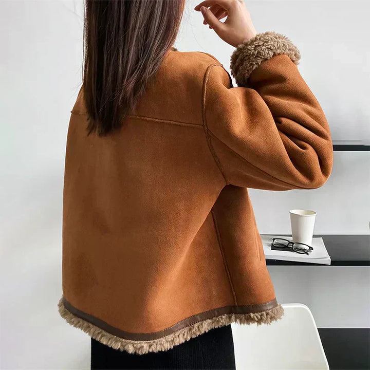 EMMA – COZY FAUX SHEARLING JACKET