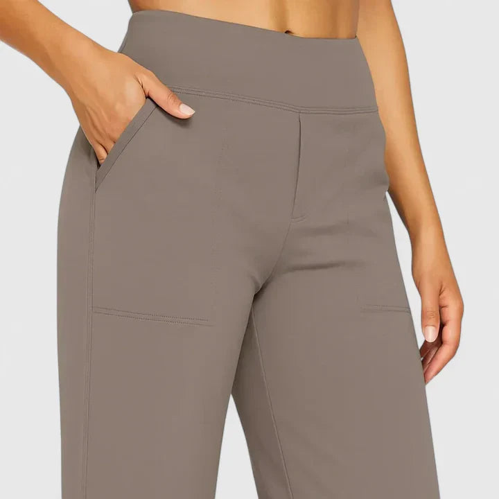 MORGAN – RELAXED FLOW WIDE-LEG PANTS