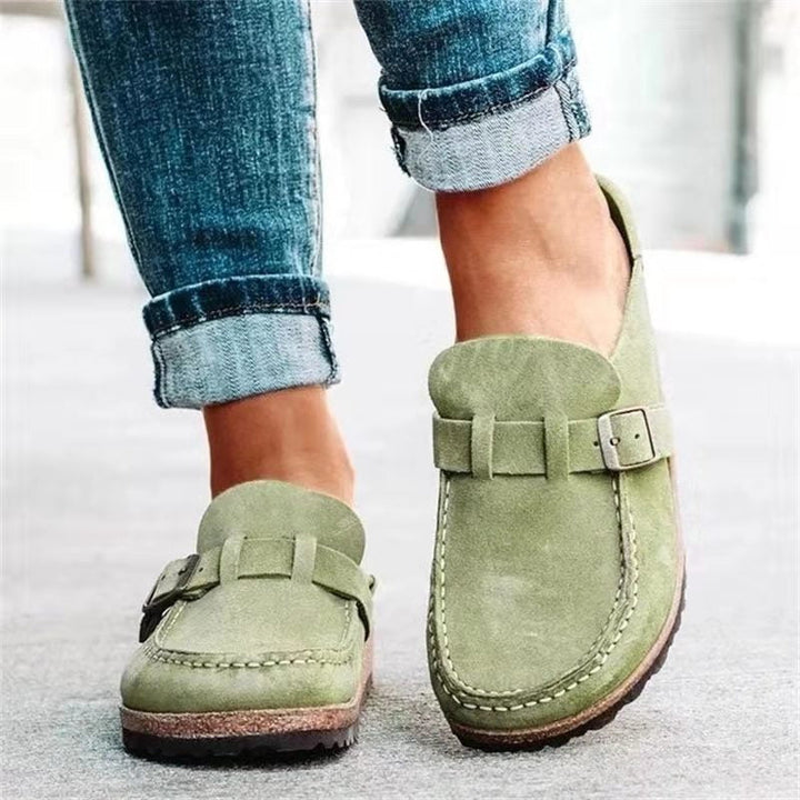 HAILEY – RELAXED BUCKLE LOAFERS