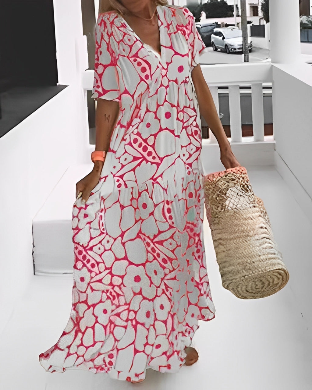 ZIRETHIA – BREEZY FLORAL DAY DRESS