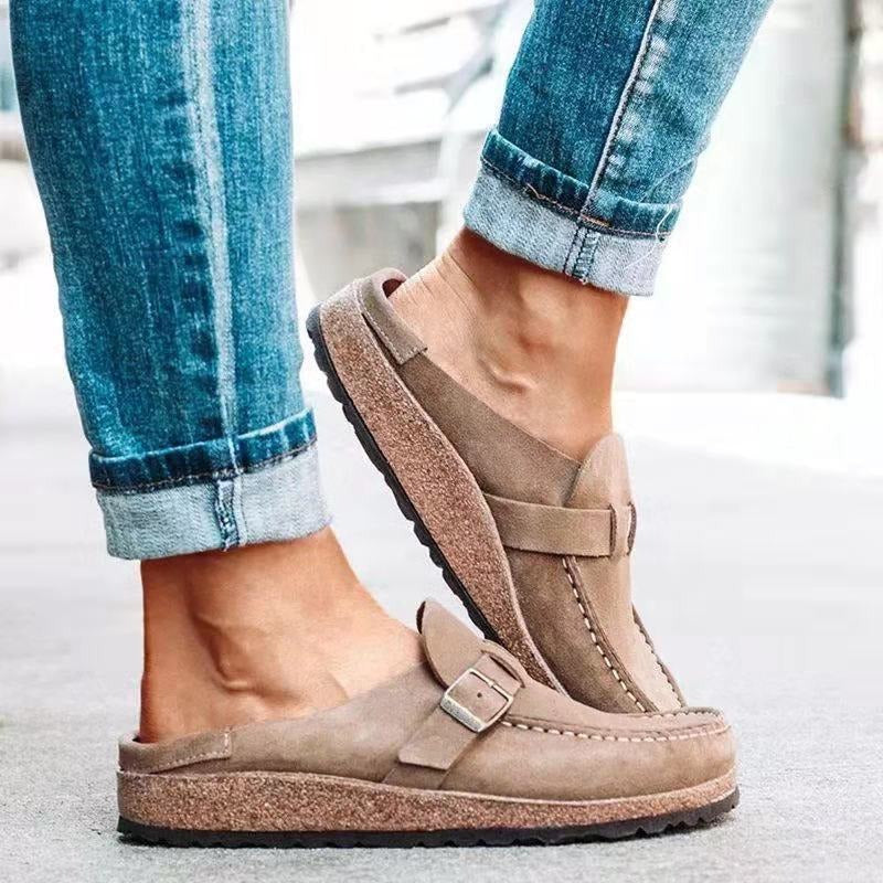 HAILEY – RELAXED BUCKLE LOAFERS