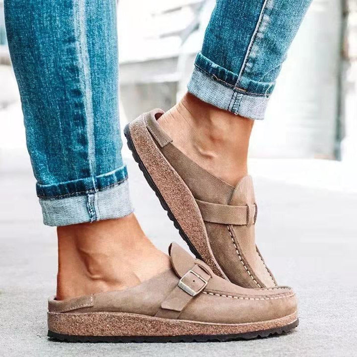 HAILEY – RELAXED BUCKLE LOAFERS