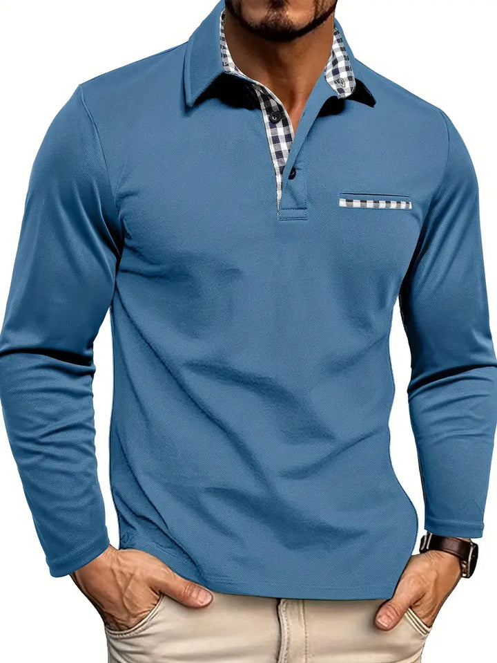 ALEX – MODERN CASUAL POLO LONG SLEEVE