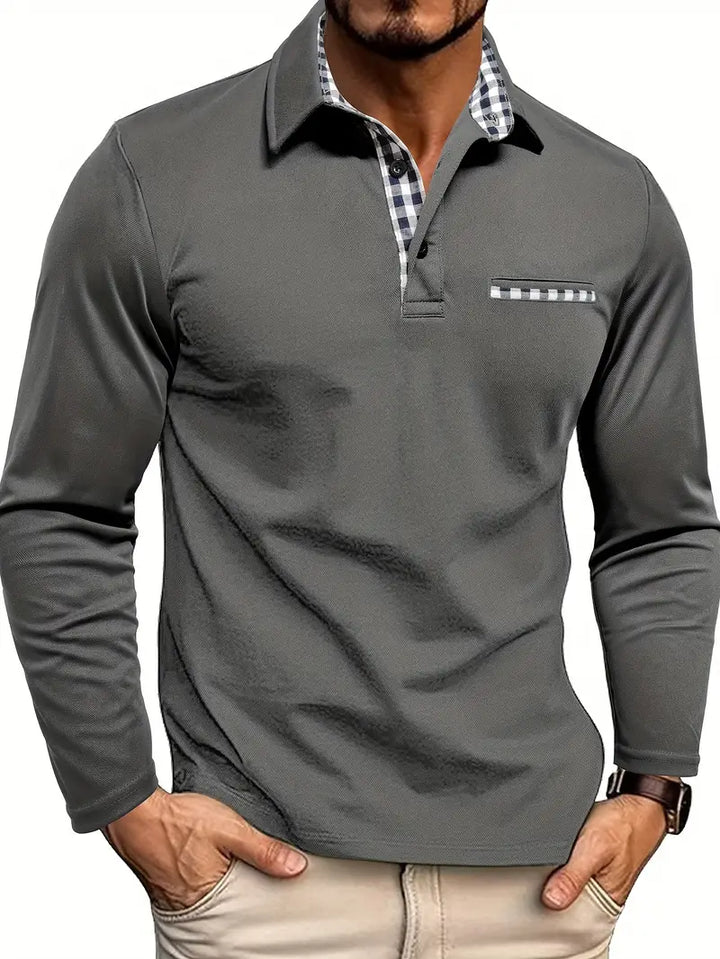 ALEX – MODERN CASUAL POLO LONG SLEEVE