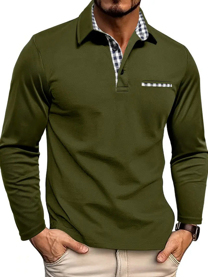 ALEX – MODERN CASUAL POLO LONG SLEEVE