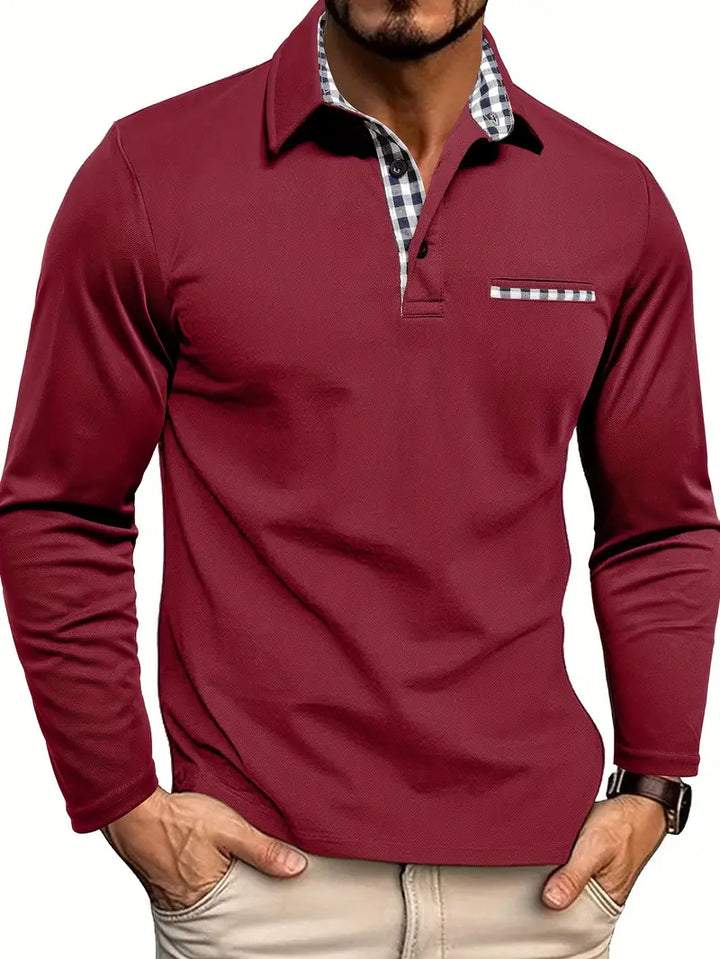 ALEX – MODERN CASUAL POLO LONG SLEEVE